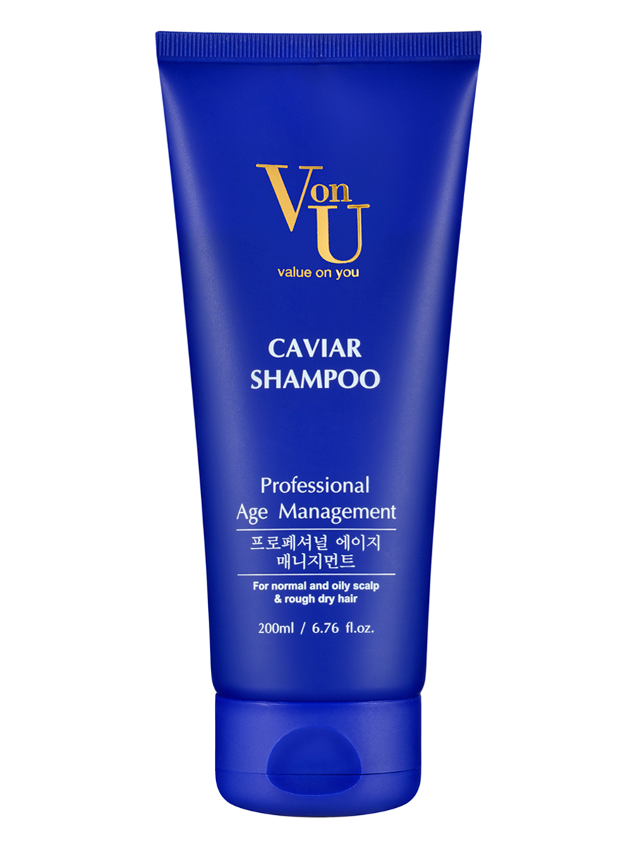 Von-U Шампунь для волос с икрой Caviar Shampoo 200 мл – купить в Москве ...