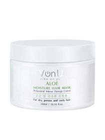 Von-U Маска для волос увлажняющая с алое вера ALOE Moisture Hair Mask 300 мл, фото 