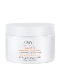 Von-U Маска для волос питательная с аргановым маслом ARGAN Nourishing Hair Mask 300 мл, image 