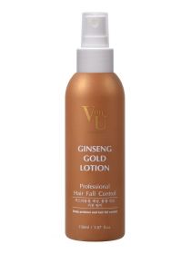 Von-U Лосьон для роста волос с экстрактом золотого женьшеня Ginseng Gold Lotion 150 мл, фото 