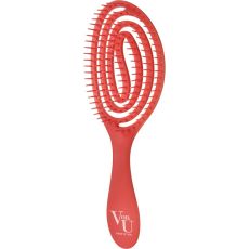 Расчёска для волос Von-U Spin Brush, красная, фото 