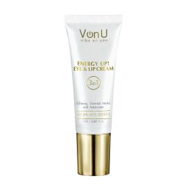 Von-U Омолаживающий крем-энергетик для век и губ ENERGY UP! Eye & Lip Cream 25ml, image 