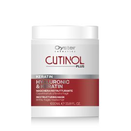 OY CUTINOL PLUS KERATIN RESTRUCTURING MASK  Маска с кератином для восстановления пористых и поврежденных волос 1000ml, image 