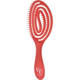 Hair comb Von-U Spin Brush, red, image 