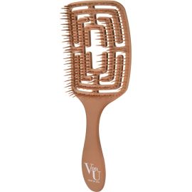 Hairbrush Von-U Spin Brush, gold, image 