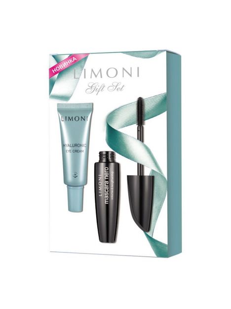 Limoni Gift Set (Mascara Nero + Ultra Moisturizing Eye Cream with Hyaluronic Acid), image 