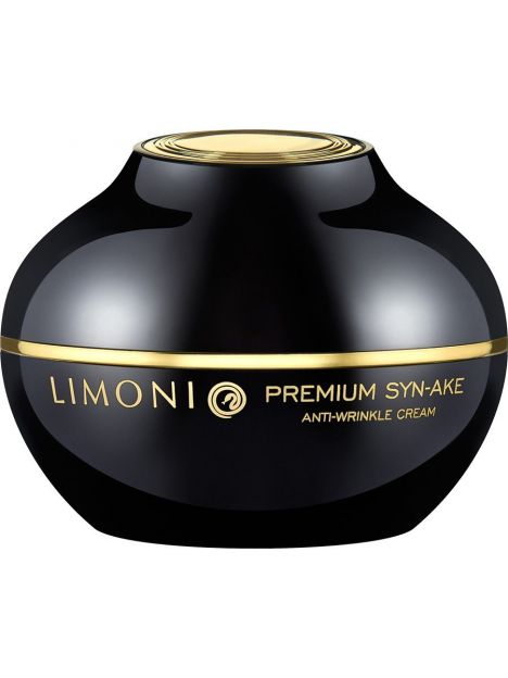 Limoni Premium Syn-Ake Anti-Wrinkle Cream Антивозрастной крем для лица со змеиным ядом 50 ml, фото 