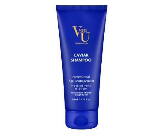 VonU Caviar Шампунь для волос с икрой 200 мл, image 