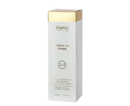 Von-U Омолаживающий тонер-энергетик для лица ENERGY UP! Toner 100ml, image , 2 image