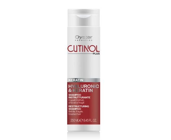 OY CUTINOL PLUS KERATIN RESTRUCTURING SHAMPOO Восстанавливливающий шампунь 250ml, image 