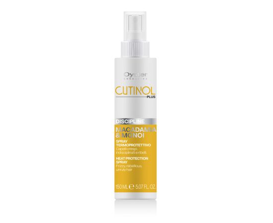 OY CUTINOL PLUS DISCIPLINE - MACADAMIA & MONOI - HEAT PROTECTION SPRAY Термозащитный спрей 150ml, image 