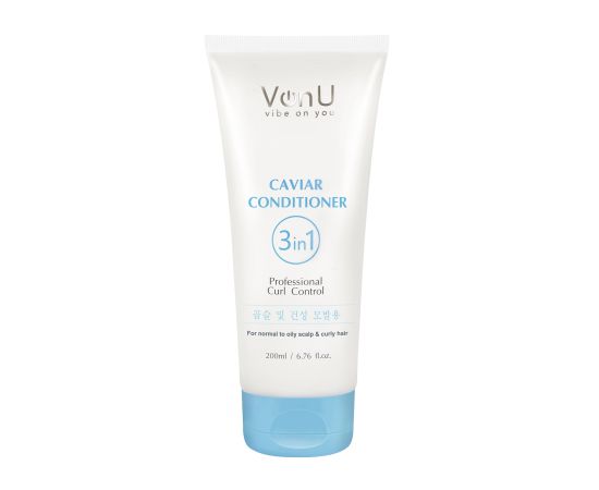 Von U Кондиционер для волос с икрой Caviar Conditioner 200 мл (New), image 