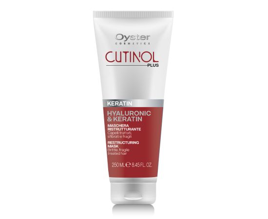 OY CUTINOL PLUS KERATIN RESTRUCTURING MASK Маска с кератином для восстановления пористых и поврежденных волос 250ml, image 