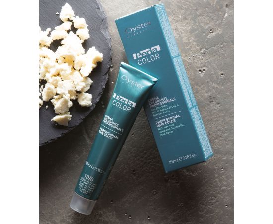 Oyster Cosmetics Крем-краска для волос "Perlacolor" 6/7 темный блондин какао 100ml, фото , изображение 2 Oyster Cosmetics Крем-краска для волос "Perlacolor" 6/7 темный блондин какао 100ml, фото , изображение 2