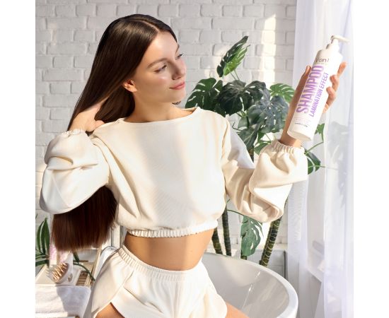 Von-U Шампунь для волос с ламинирующим эффектом Lamination effect shampoo 400 мл, фото , изображение 6