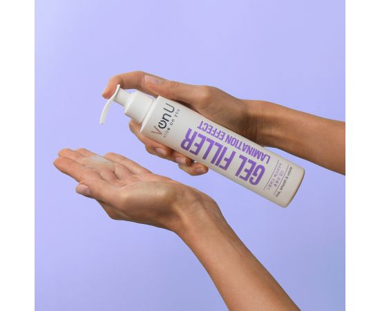 VonU Ламинирующий гель-филлер для волос Lamination effect gel filler, image , 3 image