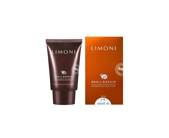 Limoni Snail Repair Regenerating Cream Крем для рук восстанавливающий с экстрактом секреции улитки 50 ml, фото , изображение 4 Limoni Snail Repair Regenerating Cream Крем для рук восстанавливающий с экстрактом секреции улитки 50 ml, фото , изображение 4