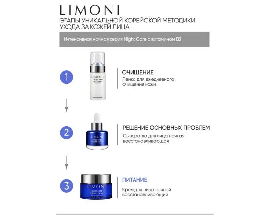 Limoni Night Care Intensive Cream 50 ml, image , 4 image
