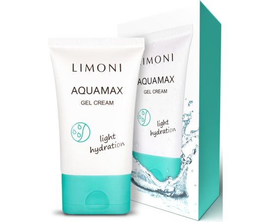 LIMONI Увлажняющий гель-крем для лица AQUAMAX GEL CREAM 50ml, фото , изображение 7