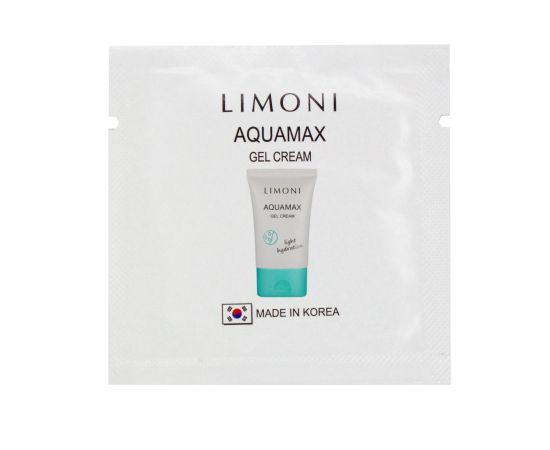 Гель-крем для лица увлажняющий Limoni Aquamax Gel Cream, пробник 1,5 мл, фото 