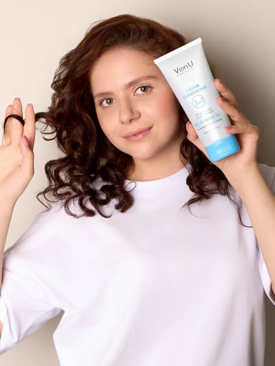 Von U Кондиционер для волос с икрой Caviar Conditioner 200 мл (New)