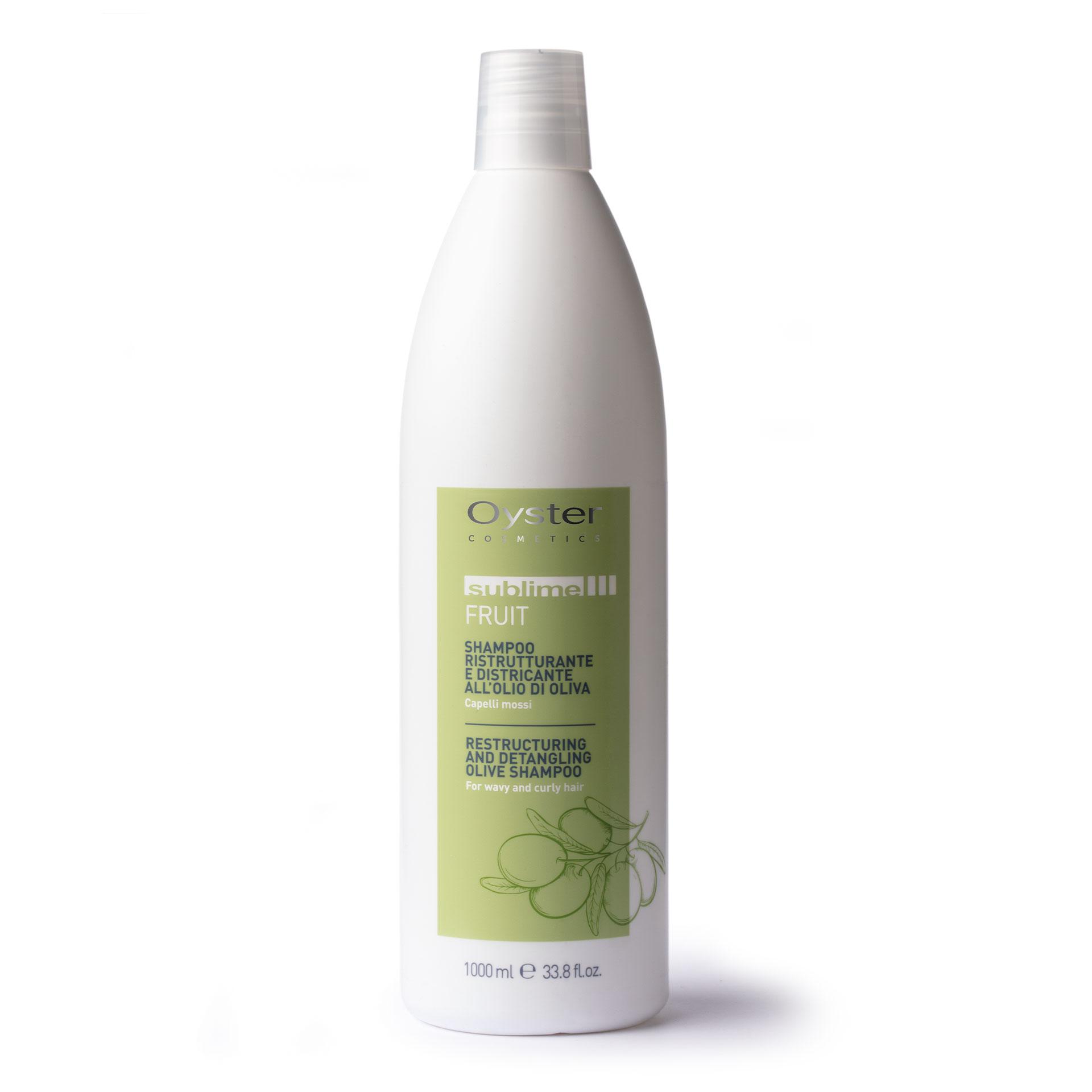 OY SUBLIME FRUIT - RETRUCTURING AND DETANGLING OLIVE SHAMPOO Шампунь для легкого расчесывания с маслом оливы 1000ml