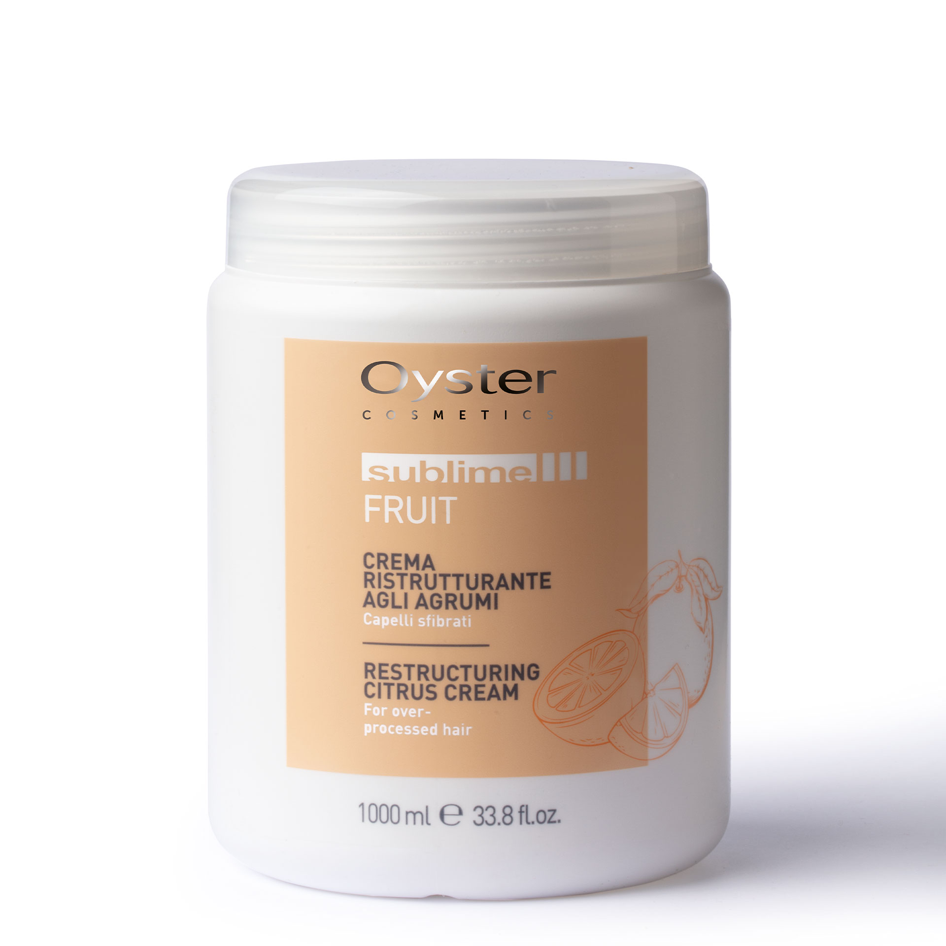 OY SUBLIME FRUIT RESTRUCTURING CITRUS CREAM Восстанавливающая маска с экстрактом цитрусовых 1000ml