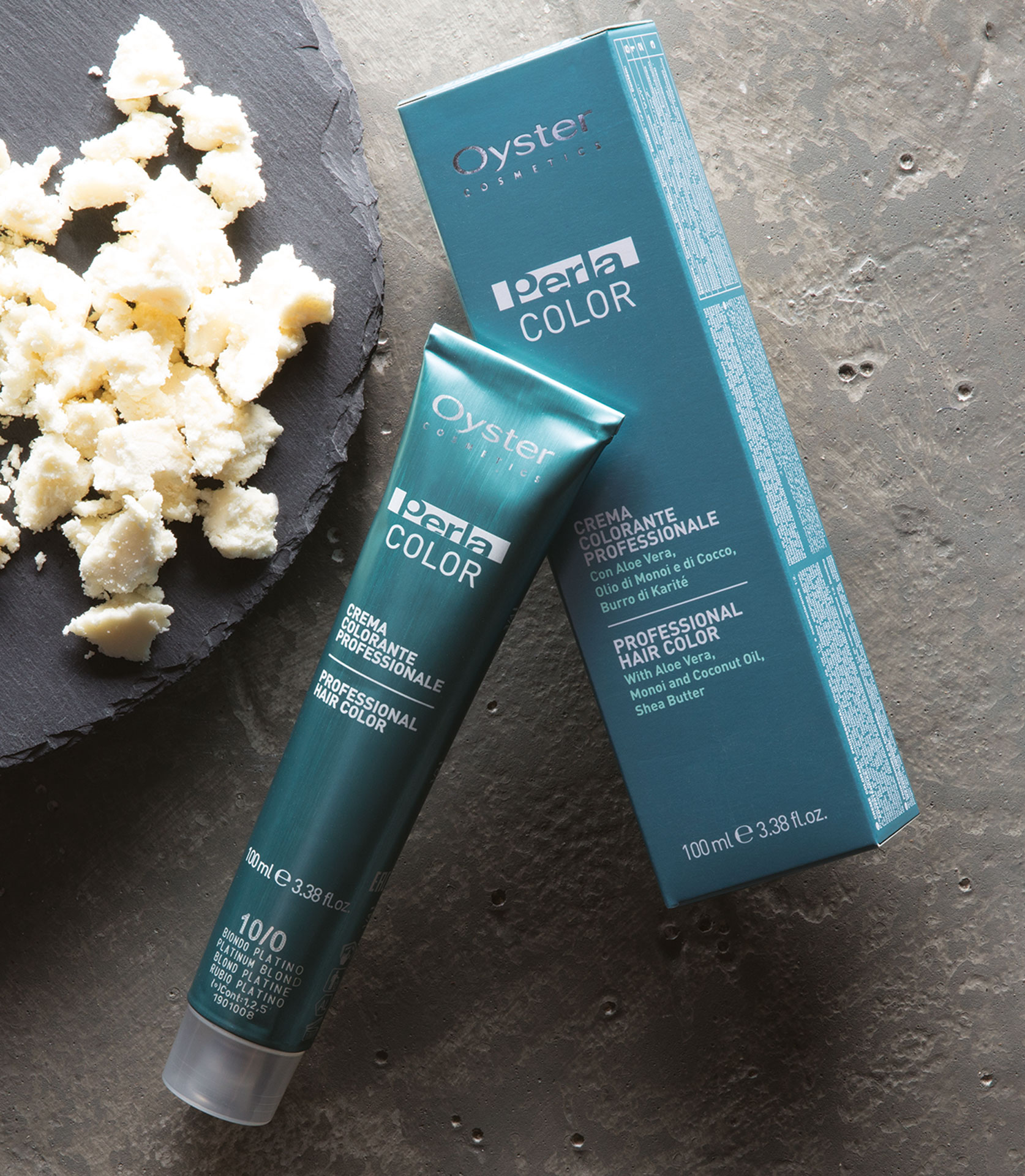 Oyster Cosmetics Крем-краска для волос "Perlacolor" 8/1 пепельный светлый блондин 100ml