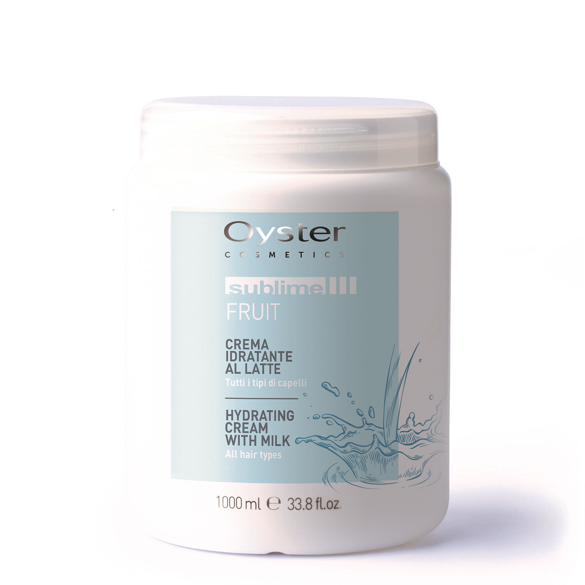 OY SUBLIME FRUIT HYDRATING CREAM WITH MILK Увлажняющая маска с молочными протеинами 1000ml