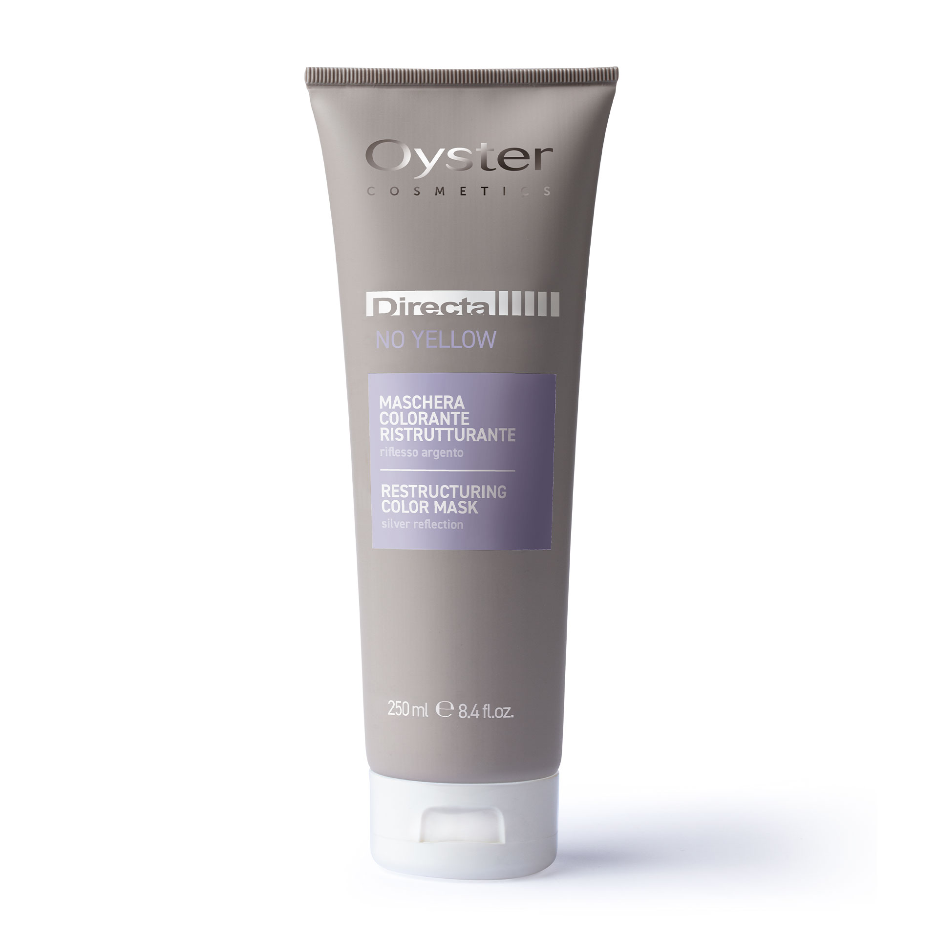 Oyster Cosmetics Тонирующая маска с прямым пигментом  DIRECTA CRAZY RESTRUCTURING COLOR MASK NO YELLOW анти-желтый 250ml