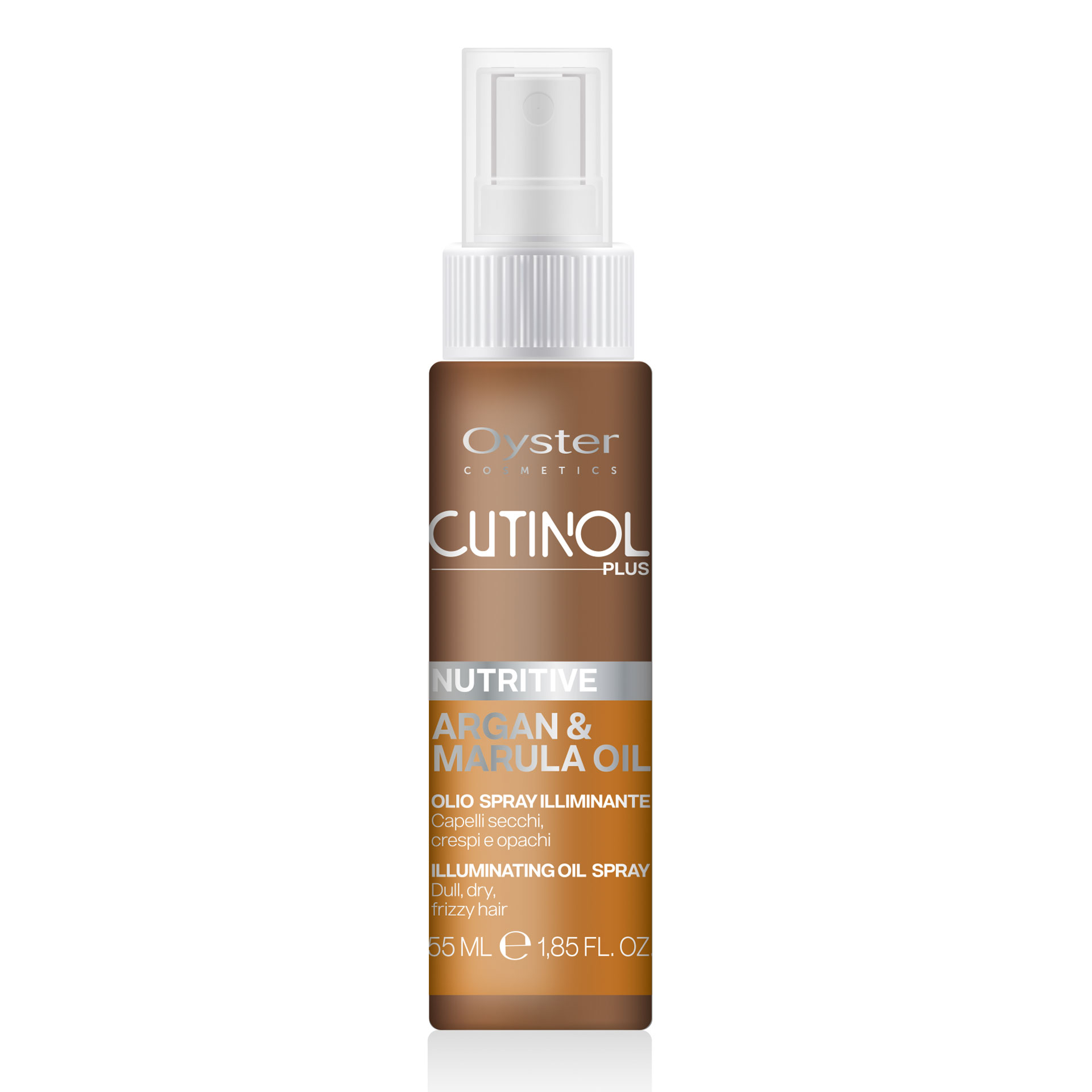 OY CUTINOL PLUS NUTRITIVE ILLUMINATING OIL SPRAY Масло питательное для сух волос 55ml