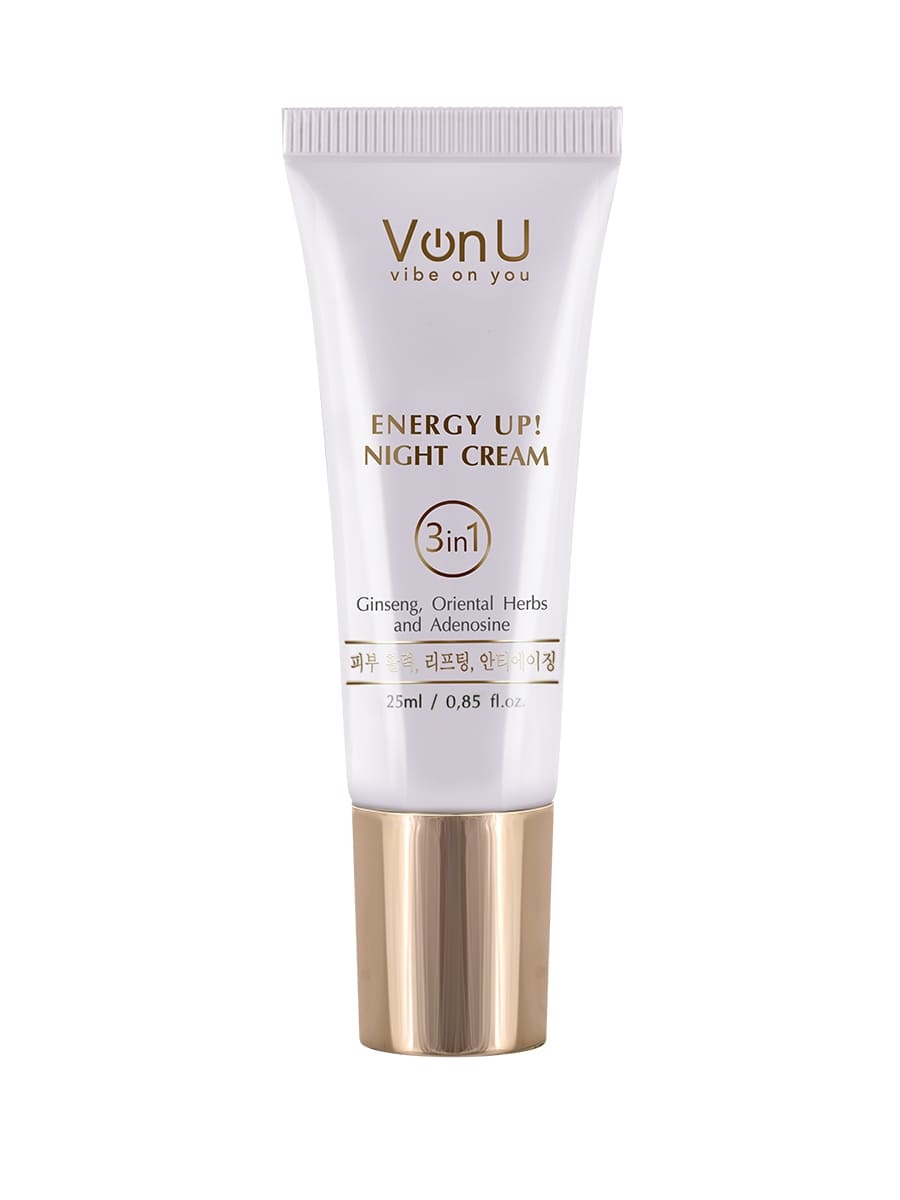 Von-U ENERGY UP! First step skin care set (Day Cream 25m + Night Cream 25ml + Serum 15ml)
