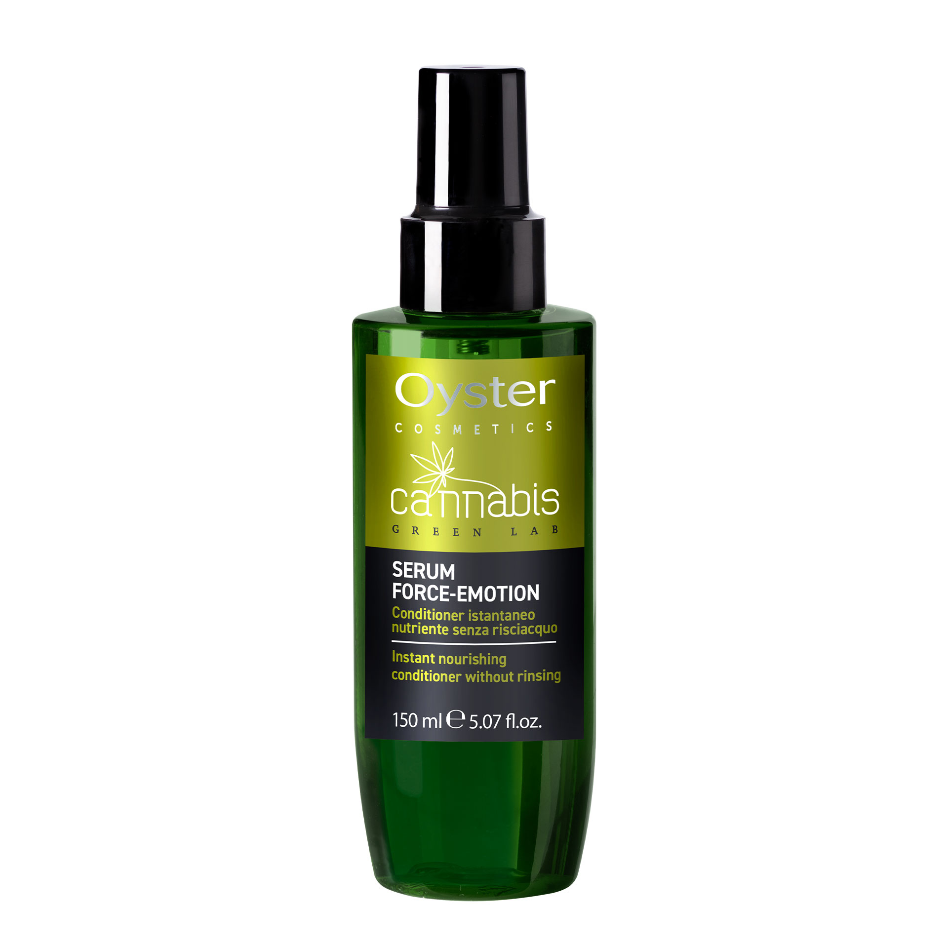 OY GREEN LAB-SERUM FORCE-EMOTION Сыворотка для экспресс восстановления волос с маслом семян конопли 150ml